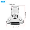 PATIKIL Spring Loaded Small Butterfly Twist Latch 3.1"x2.6", 2 Pack