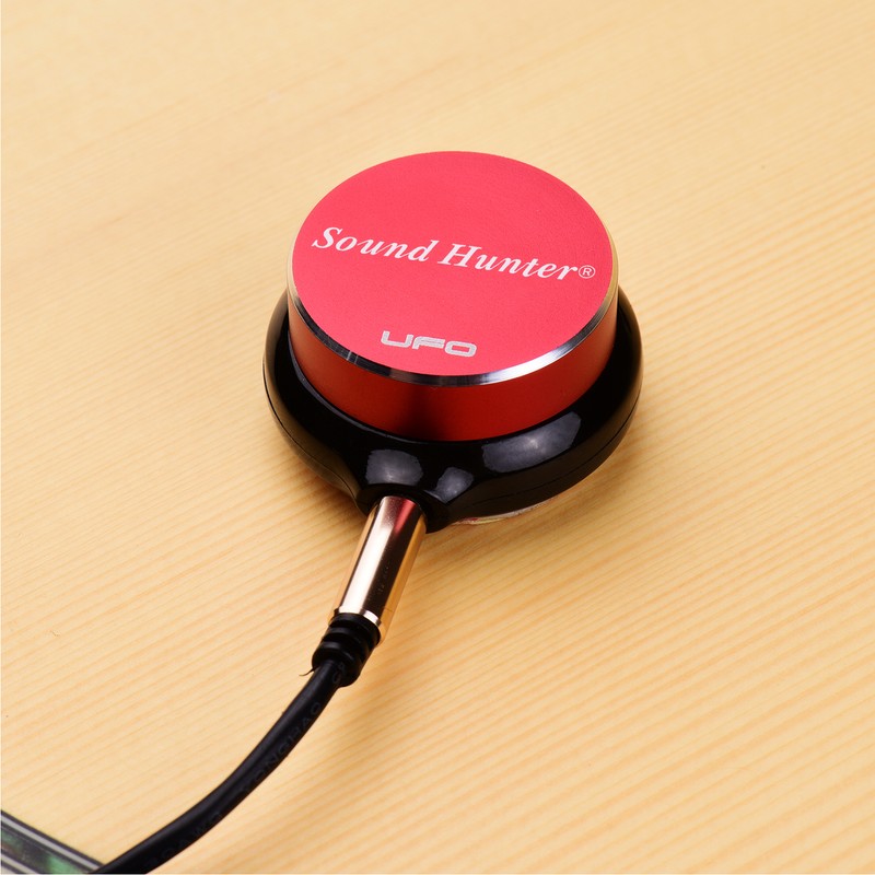 Sound Hunter Guitar Transducer Pickup Piezo Pickup for Acoustic Guitar