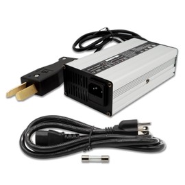 Aspaton Multiple Plug Options 36V 5A Battery Charger Compatible with TXT Golf Cart (Crows Foot Plug)