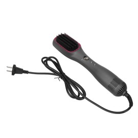 Hair Straightening Brush 3 Temperature Gears Anion Hair Straightener Comb for Dry Wet Use  220‑240V