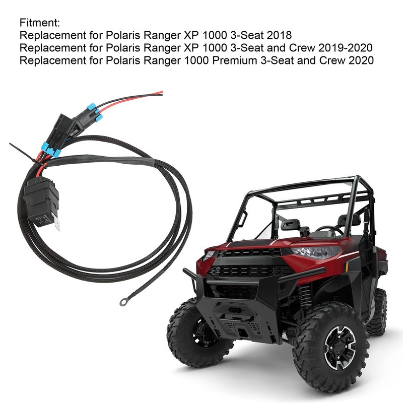 Reverse Light Wiring Harness for 1000, 12V 40A, ABS and