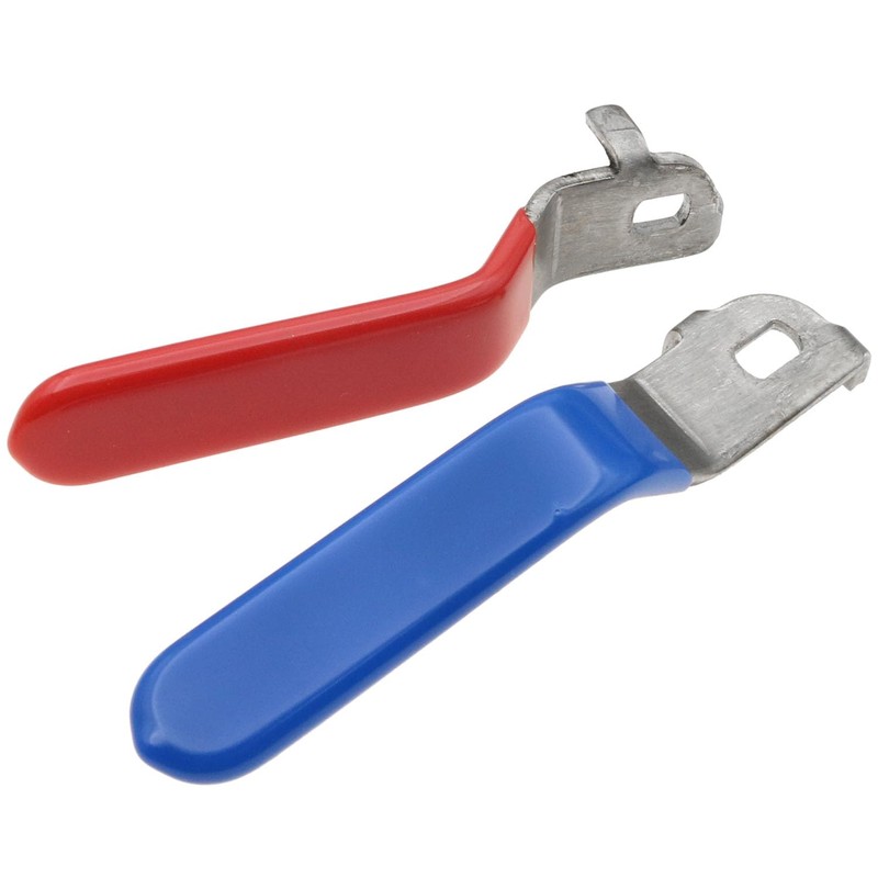 safycaby 4 PCS Lever Handle for Ball Valve Stainless Steel