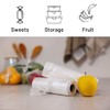Clear Plastic Food Bags On a Roll - 500 Pack,
