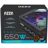 AZZA NEW AZZA 650W 80+ Bronze 120mm Digital RGB PC