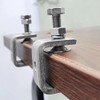[Set of 2 Strong Stainless Steel C Clamps] Essential DIY