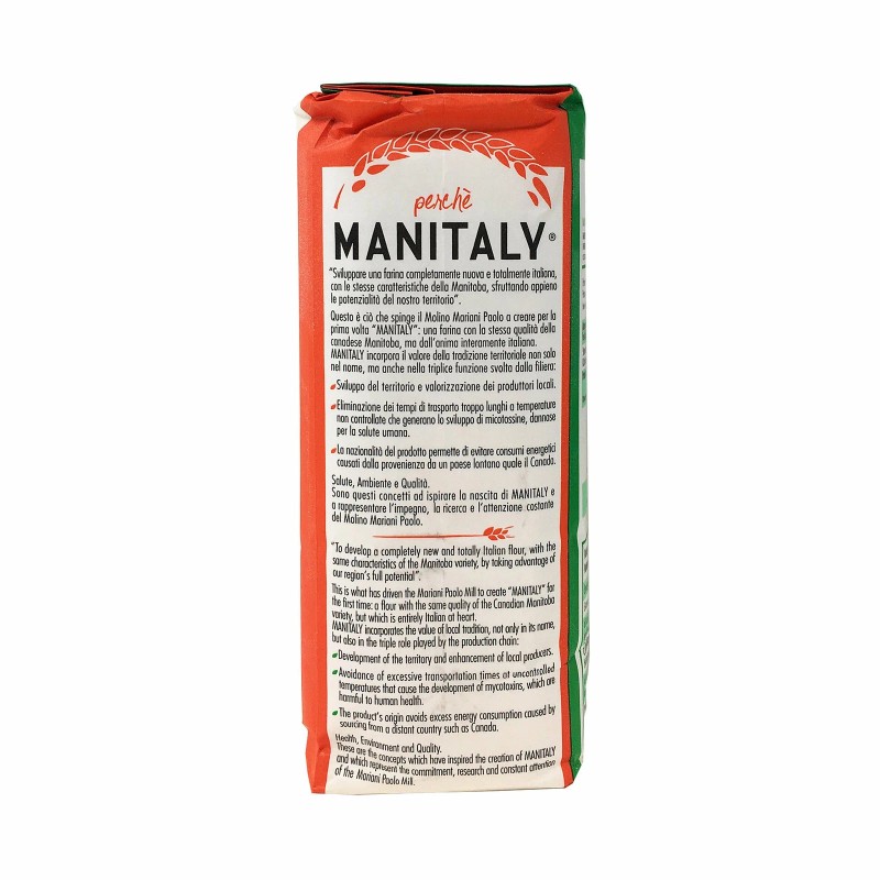 Paolo Mariani Manitaly Manitoba Type 0 Flour Made With 100%