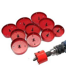 HonFitat 110-200mm M42 HSS Hole Saw Cutter Drill Bit Bi Metal Tip Drill For Aluminum Iron Wood - 150mm