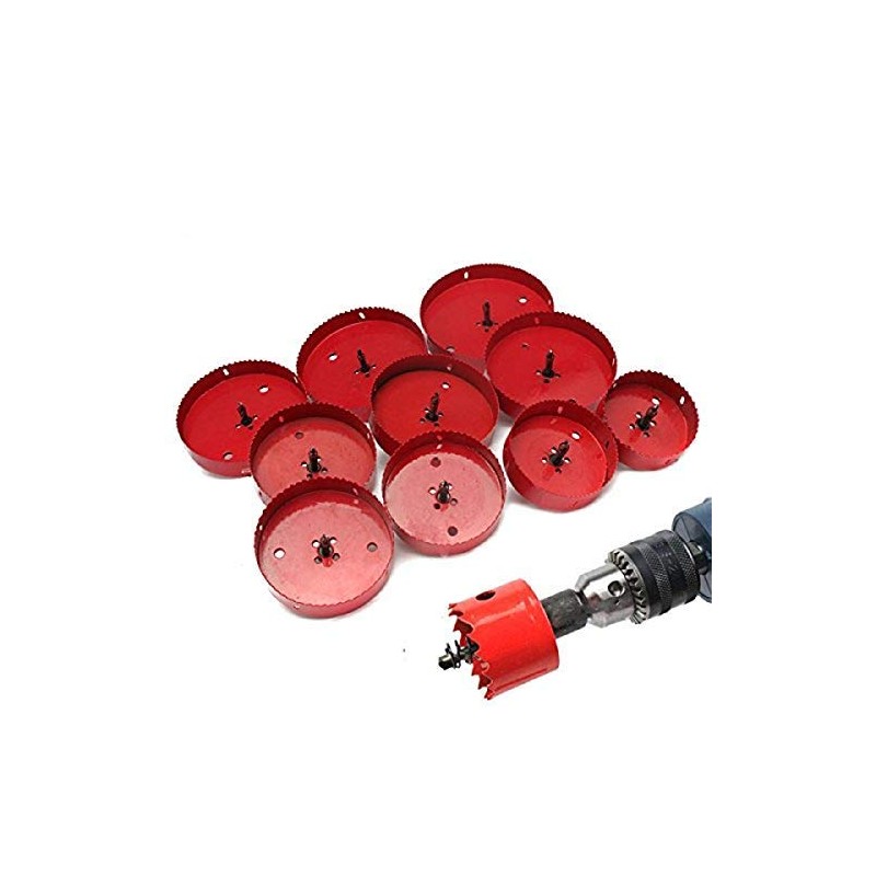 HonFitat 110-200mm M42 HSS Hole Saw Cutter Drill Bit Bi