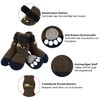 PETLOFT Non-Slip Dog Socks, Pack of 4 Indoor Non-Slip Dog