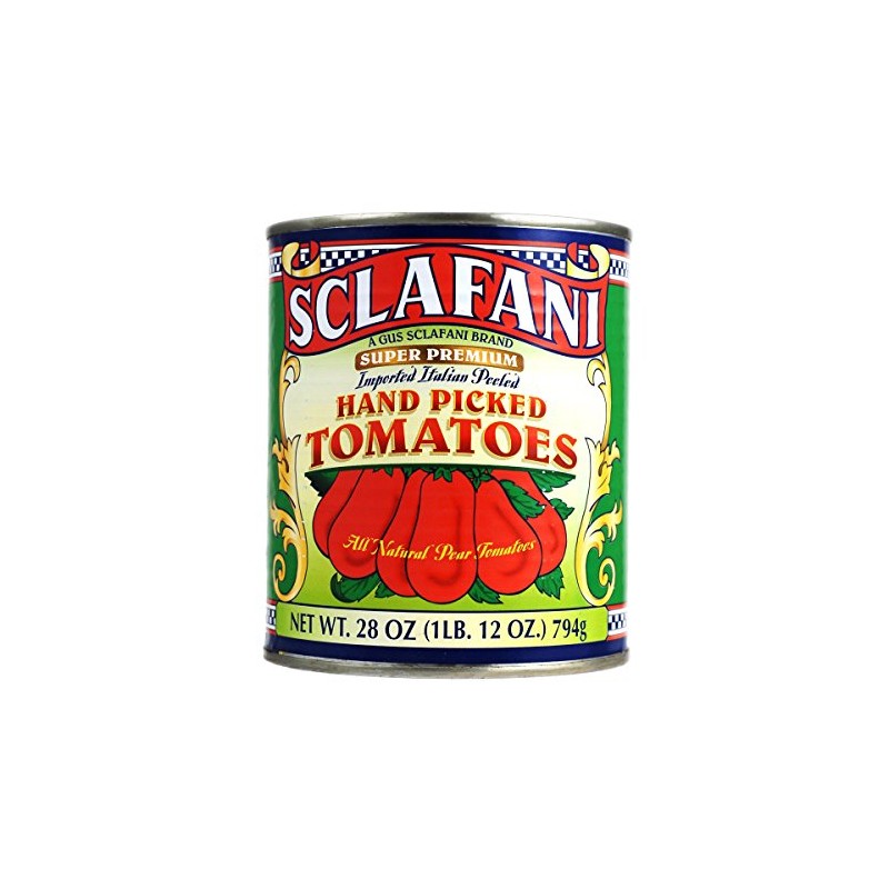 Hand Picked Whole Peeled Plum Tomatoes in 28 Ounce Cans
