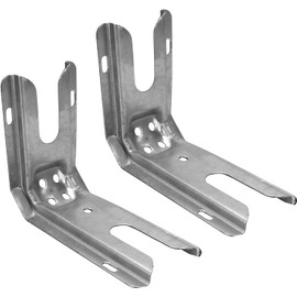 IWIWE 3801F656-51 Anti Tip Bracket Compatible with Whirlpool，Kenmore，KitchenAid ，Maytag Range,Stove and Oven Floor or Wall Mount Anti Tip Bracket Replaces 12400045 65651 PS11741944 AP6008803（2PACK）