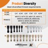 maXpeedingrods 56Pcs Thread Restorer Kit, Rethread Repair Tool, UNC UNF