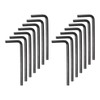 sourcing map 30pcs Hex Key Wrench 4mm Metric CR-V L