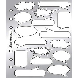 Sticko Comic Book CAPTIONS Stickers SPBU01, Other
