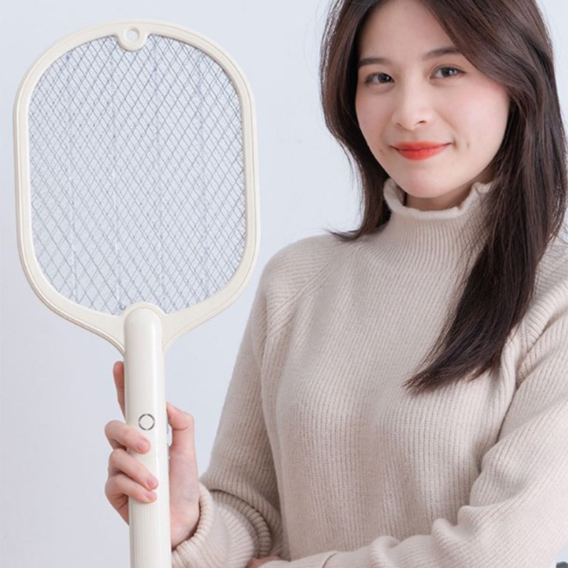 Electric Fly Swatter USB Charging 2 in 1 Fly Killer