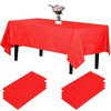 Newthinking Disposable Party Tablecloths, Rectangular, 137 x 274 cm, Pack
