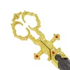 www.1swords.com 10 1/4" Gold Bodice Scissors Dagger
