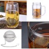 Stainless Steel Mesh Tea Ball with Chain, 8Pcs Stainless Steel
