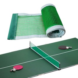 Table Tennis Net, 2 Pieces Table Tennis Net, Portable Table Tennis Net, Table Tennis Replacement Net, Portable Ping Pong Net, 180 cm Long Table Tennis Net for Any Table, Multifunctional Table Tennis