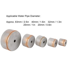 10Pcs Hot Melt Machine PPR Tube Die Head, Suitable for Water Pipe Connection, Suitable for 63mm/40mm/32mm/25mm/20mm Diameter