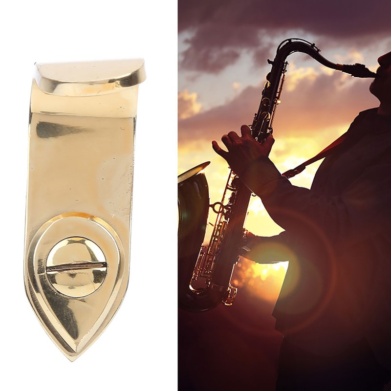 Saxophone Finger Rest Metal Thumb Rest Brass Universal Accessories Soprano