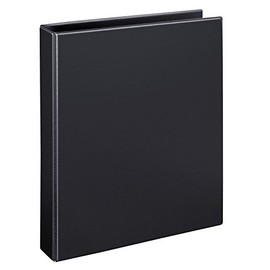 Veloflex 4143080 Ring Binder Comfort A4, folder, ring binder, stapler, 4-ring mechanism, 25mm, PVC, black