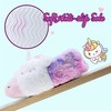 LseLom Unicorn Slipper for Toddler Girls Little Kid Fuzzy Memory