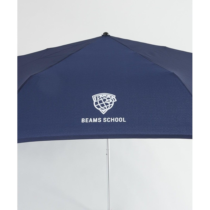 Beams School 121493 Folding Umbrella, 21.7 inches (55 cm), navy