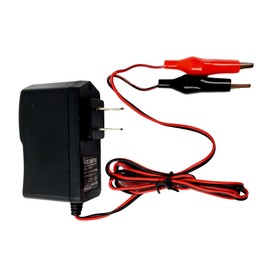 Inovel Battery Charger 12V 1A Sealed Lead Acid Battery (SLA) Smart Charger with Alligator Clips
