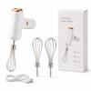 Cordless Hand Mixer for Kitchen Prep – Rechargeable Electric Whisk