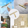 HIWARE All-Purpose Shower Squeegee for Shower Doors, Bathroom, Window and