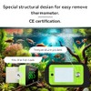 Aquarium Temperature Meter, LED Flashes When Beyond Normal Temperature Range,