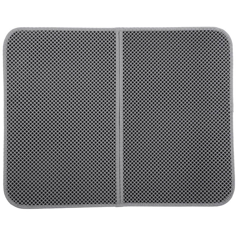 EVA Double Layer Cat Litter Trapping Mat AntiSlip Soft Litter