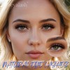 False Lashes Natural Cateye Eyelashes - 3D Fluffy 14mm Natural