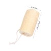 Healvian 2pcs Natural Loofah Bath Scrubber Exfoliating Gourd Towel for