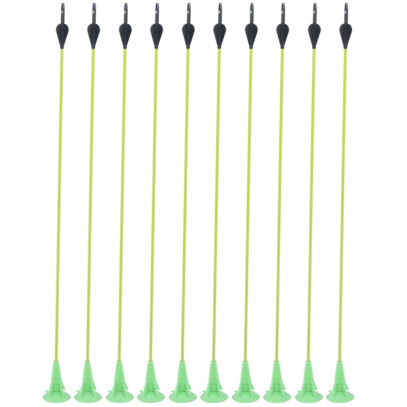 (10 Pcs/set)Rubber Sucker Arrowhead Children Toy Practice Archery Arrowhead Outdoor