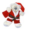 Santa Claus Teddy Bear Outfit (8")