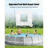 JUFZQO Upgraded Pool Wall Repair Panel Fit for Above Ground
