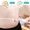 EHDWXVZM 2 Pieces Mini Telescopic Tape Portable Tape Measure Body