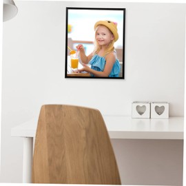 GRIRIW Aluminum Alloy Picture Frame Photo Frames for Wall Graduation Wall Frames Picture Frames Poster Frame Photo Frames Multiple Pictures Frame for Diploma Family Iron Black