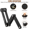 BIGLUFU Bike Lock Bicycle Scooter Motorcycle Folding Locks with 4Keys,