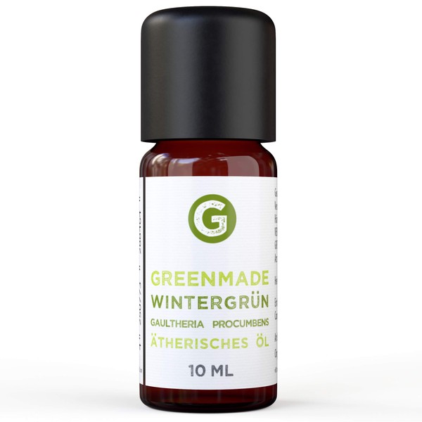Wintergreen Oil 10 ml - 100% Pure Natural Essential Oil greenmade
