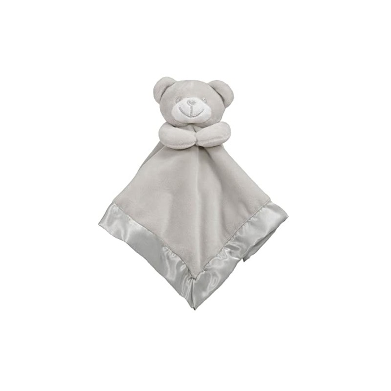 Baby Bear Satin Lined Comforters - 4 Colours (Grey)