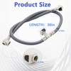 Bathroom Sink Faucet Replacement Hose Kit for Moen 114299 113016,