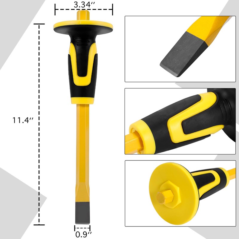 6 Pcs Rock Hammer Geology Starter Kit - 32 oz
