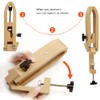 FASTTOBUY Leather Pony Leather Sewing Tool, Adjustable Improved Leather Tool,
