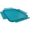 Snapware Airtight Replacement Lid 1.5L 6 Cup 8x6" Transparent Blue,