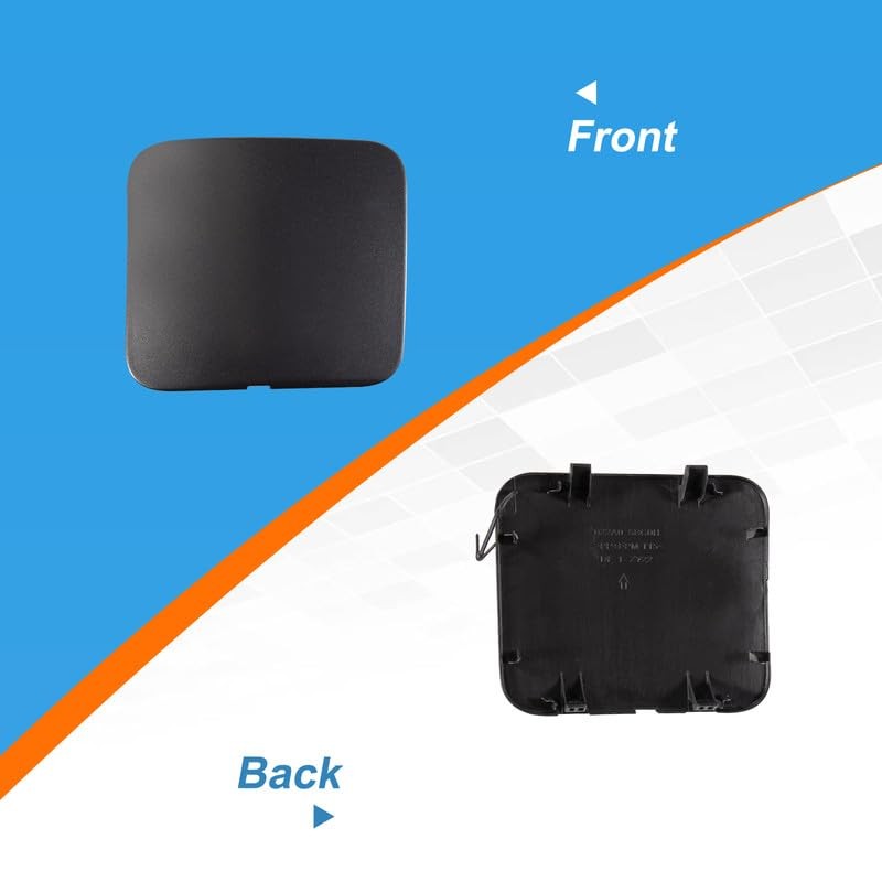 Car Front Bumper Tow Hook Cover Cap Towing Eye for