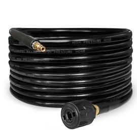 AUPETET High Pressure Washer Hose Extension Hose 32.8 ft (10 m) Quick + Extension Compatible Kärcher K Series K2 K3 K4 K5 K6 K7 Accessories for High Pressure Washers