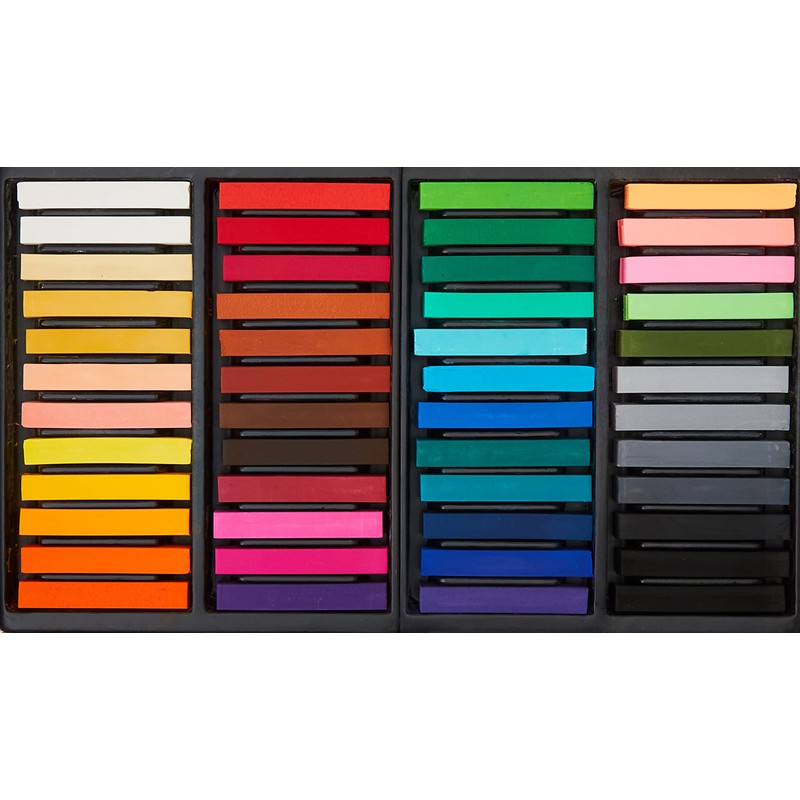 Inscribe Full Sized Pastels - Assorted Colours, Pack of 48